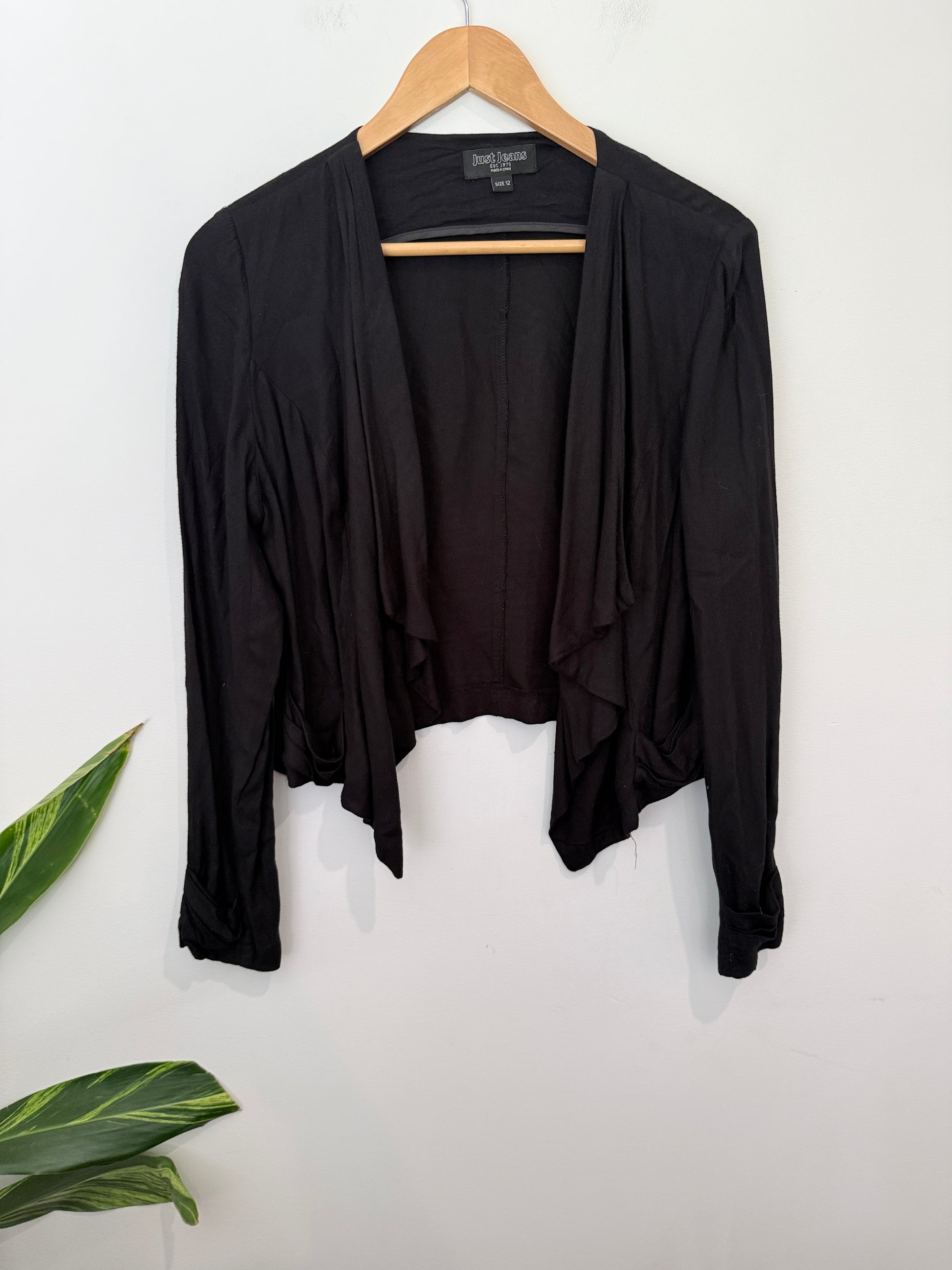 Just Jeans Open-front Cardigan Size 12