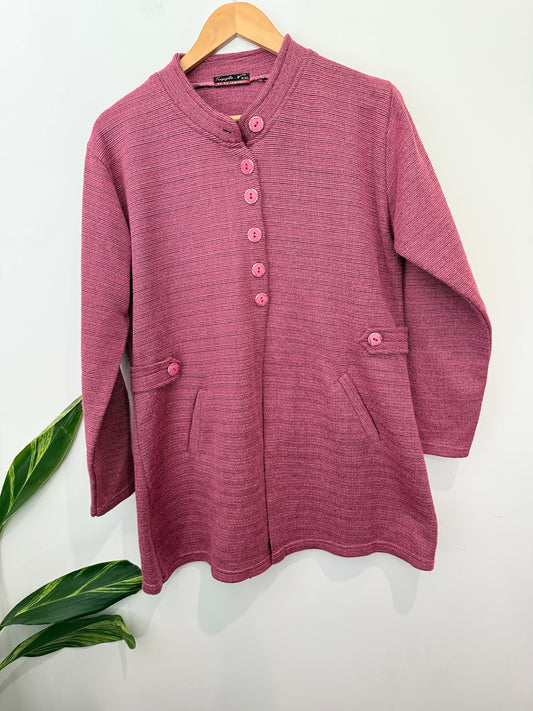 Tripple-v Longline Knit Cardigan Sweater Size XXL | U/Arm to U/Arm 55cm