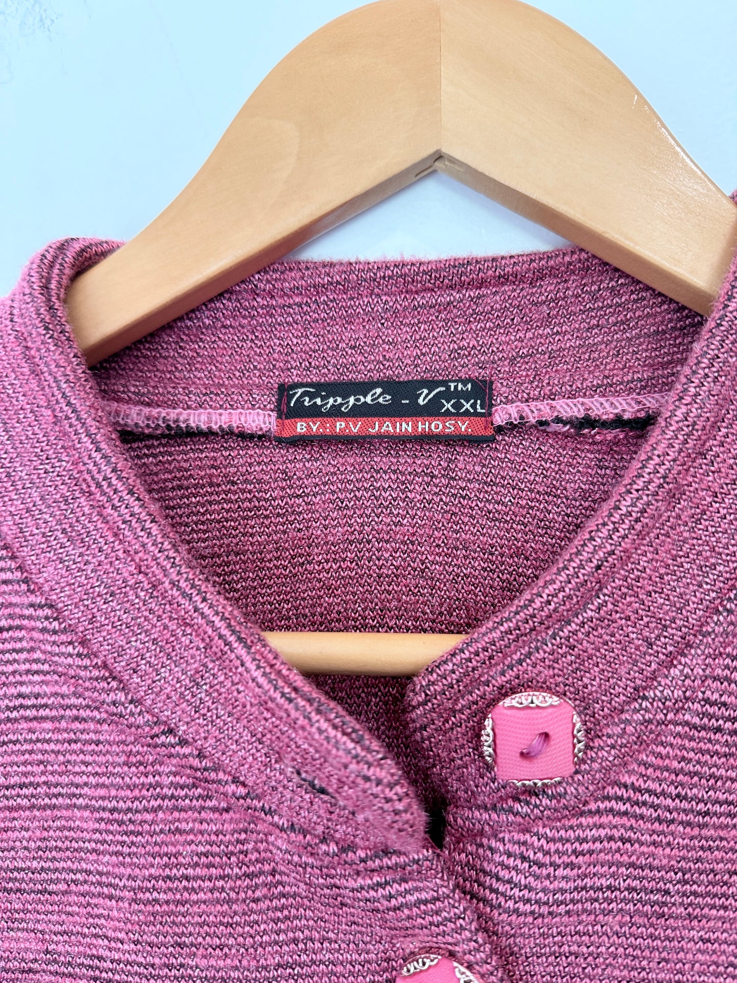 Tripple-v Longline Knit Cardigan Sweater Size XXL | U/Arm to U/Arm 55cm