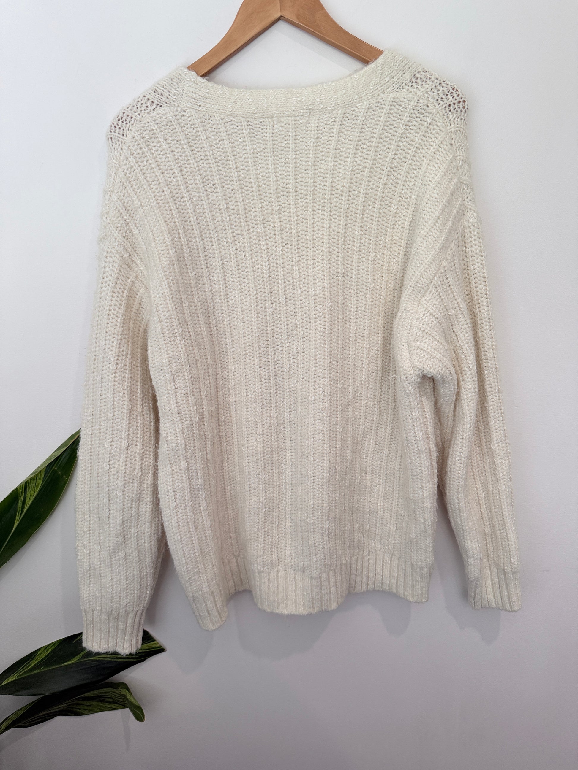 Glassons Button Knitted Cardigan Size L