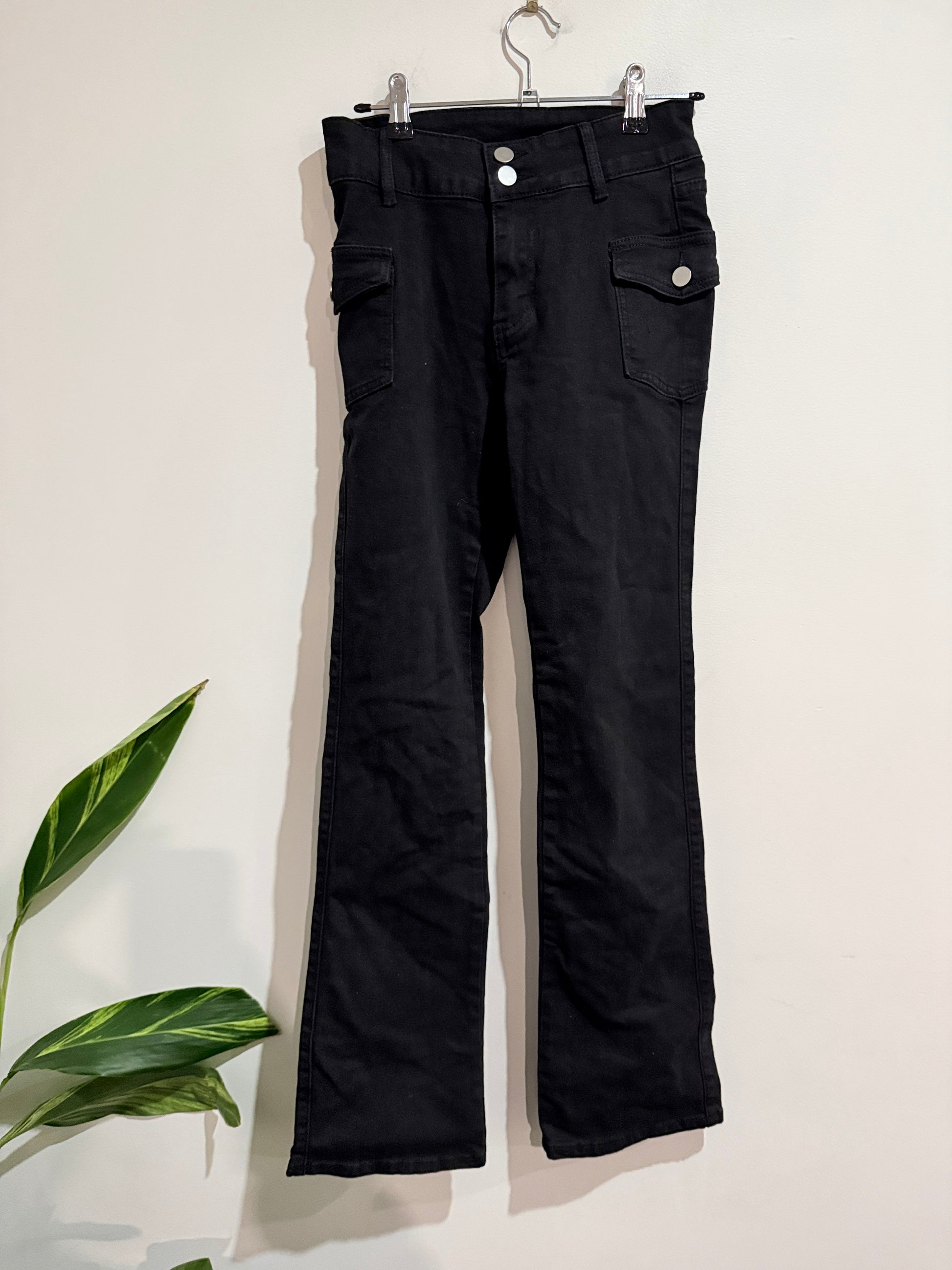 Brand Unknown Flared Cargo Jeans Size S | Waist 66cm