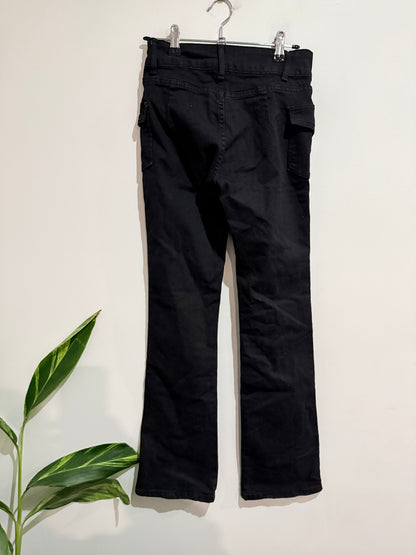 Brand Unknown Flared Cargo Jeans Size S | Waist 66cm