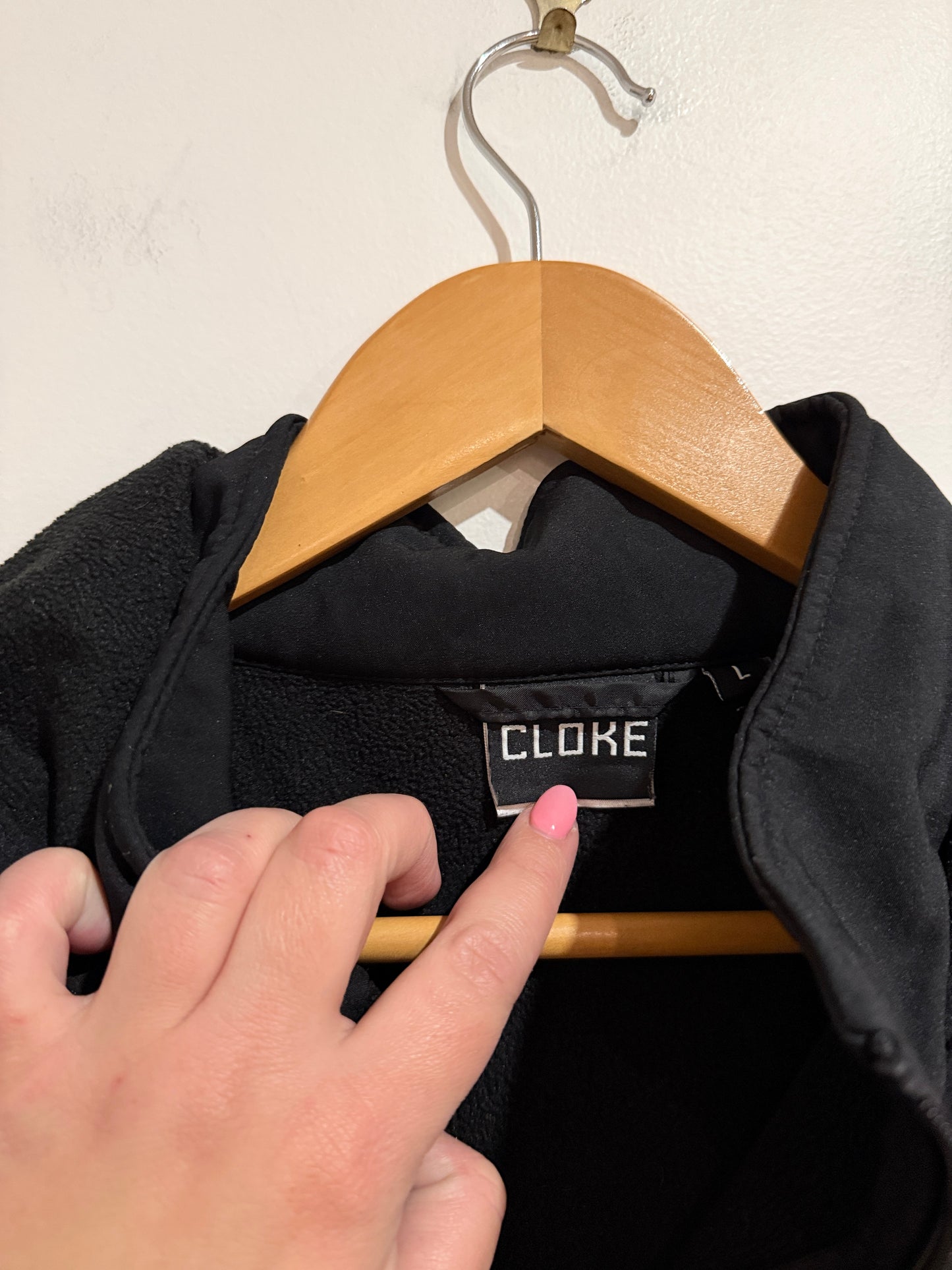 Cloke Zip Hoodie Size L