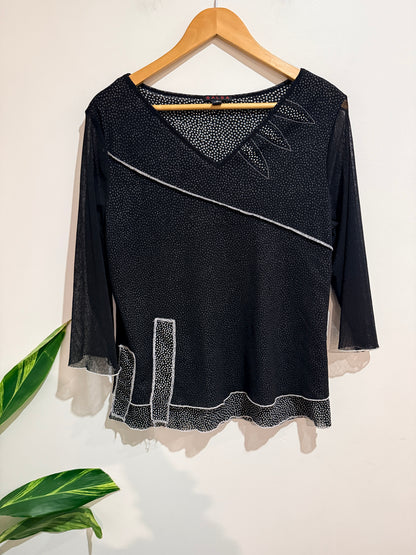 Salsa (NZ Made) Tunic-style Shirt Size 18