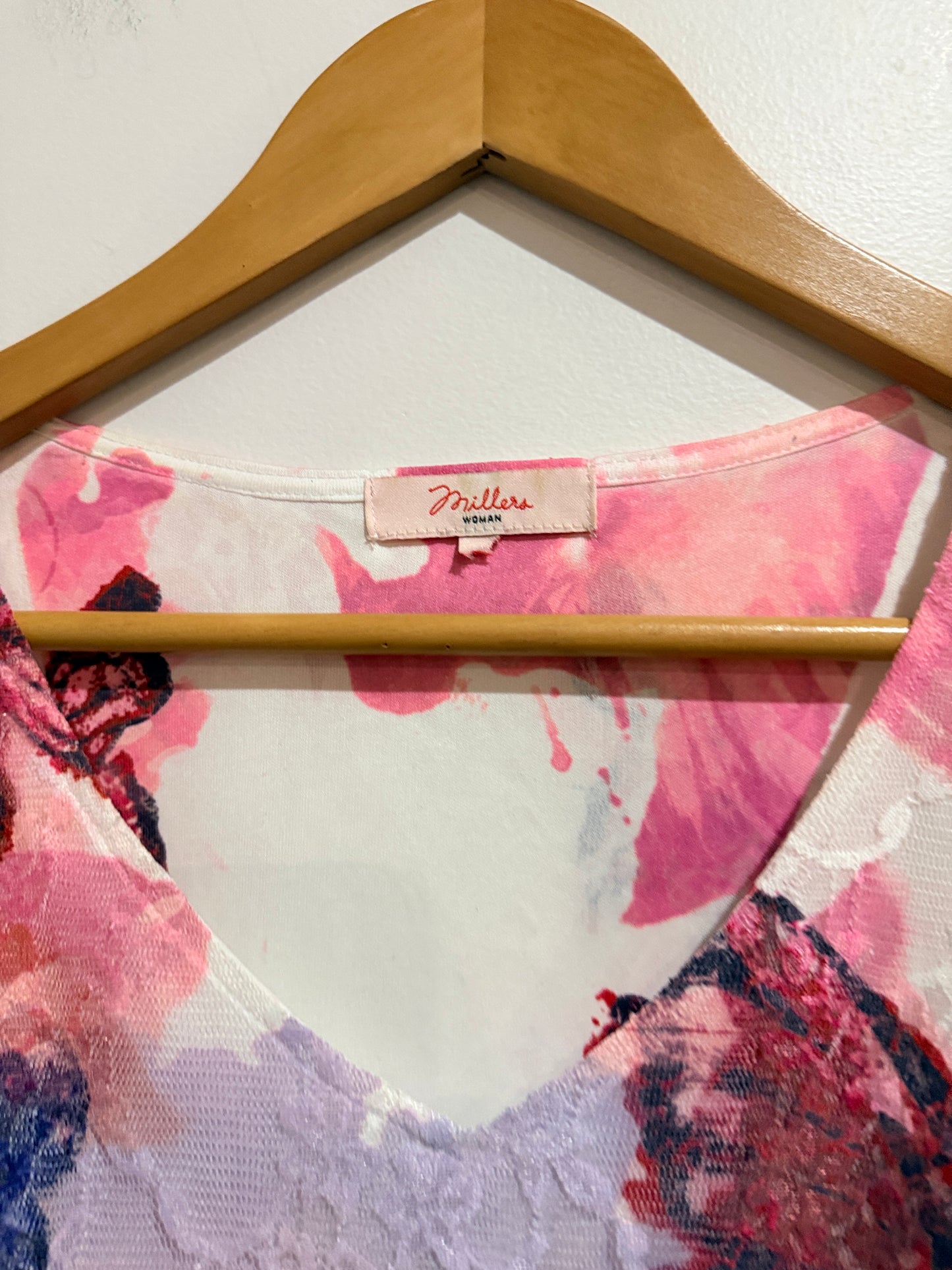 Miller Mesh Butterfly Shirt Size U/Arm to U/Arm 54cm