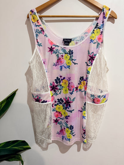 City Chic Sleeveless Tank Top Size S