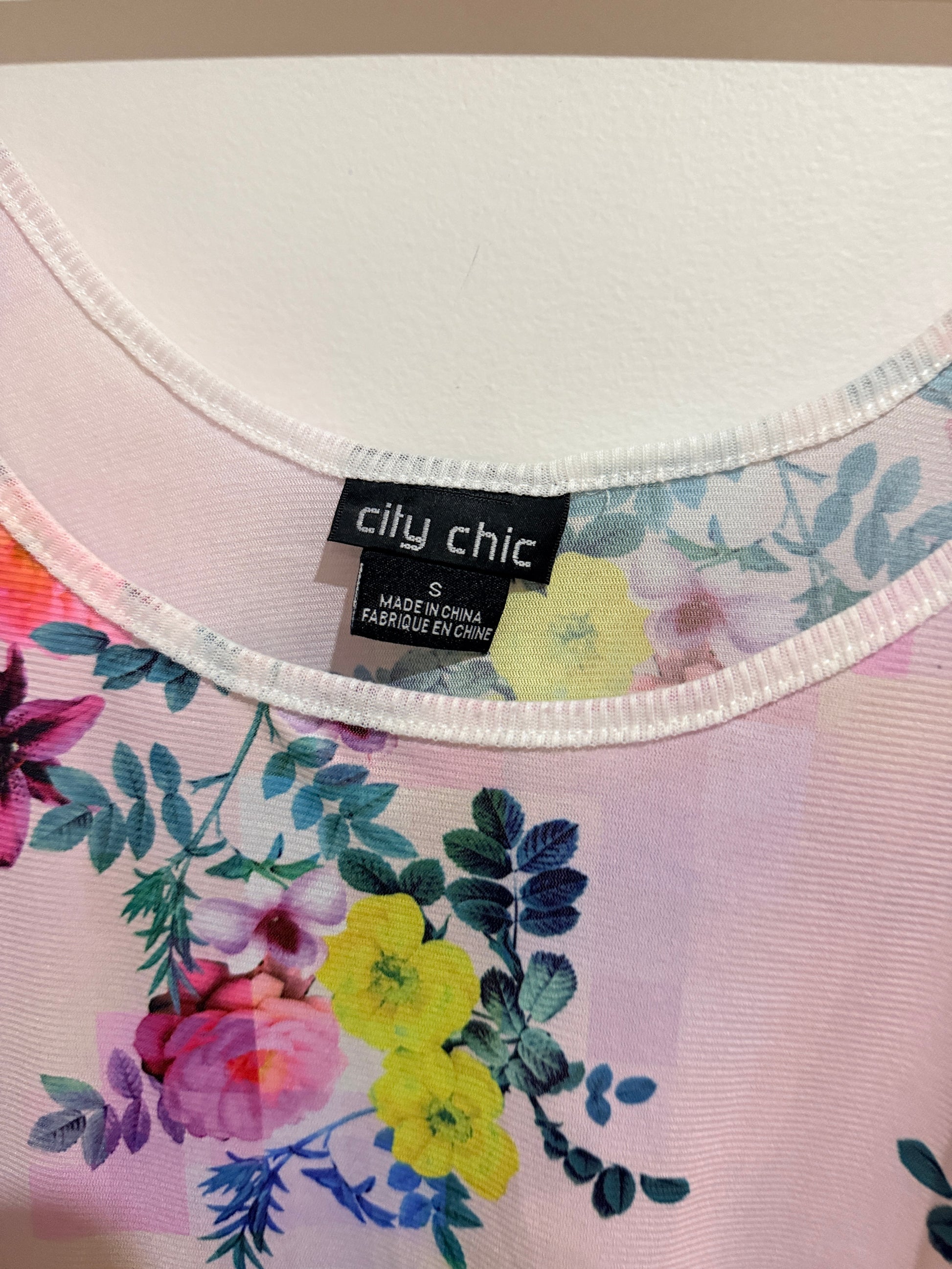 City Chic Sleeveless Tank Top Size S
