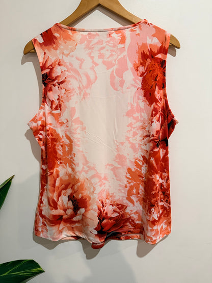 Millers Floral Print Top Size 16