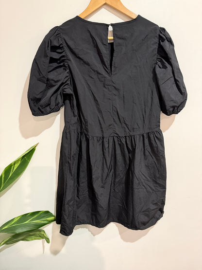H & M Puff Sleeves Mini Dress Size 38