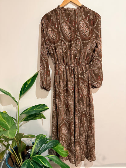 Lorraine Paisley Maxi Dress Size 8