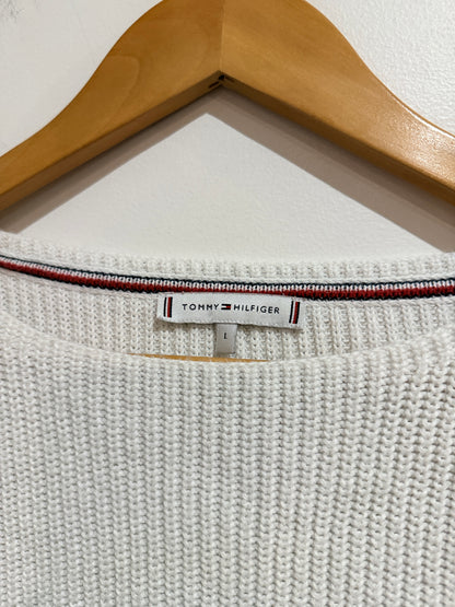 Tommy Hilfiger Ribbed Knit Sweater Size L