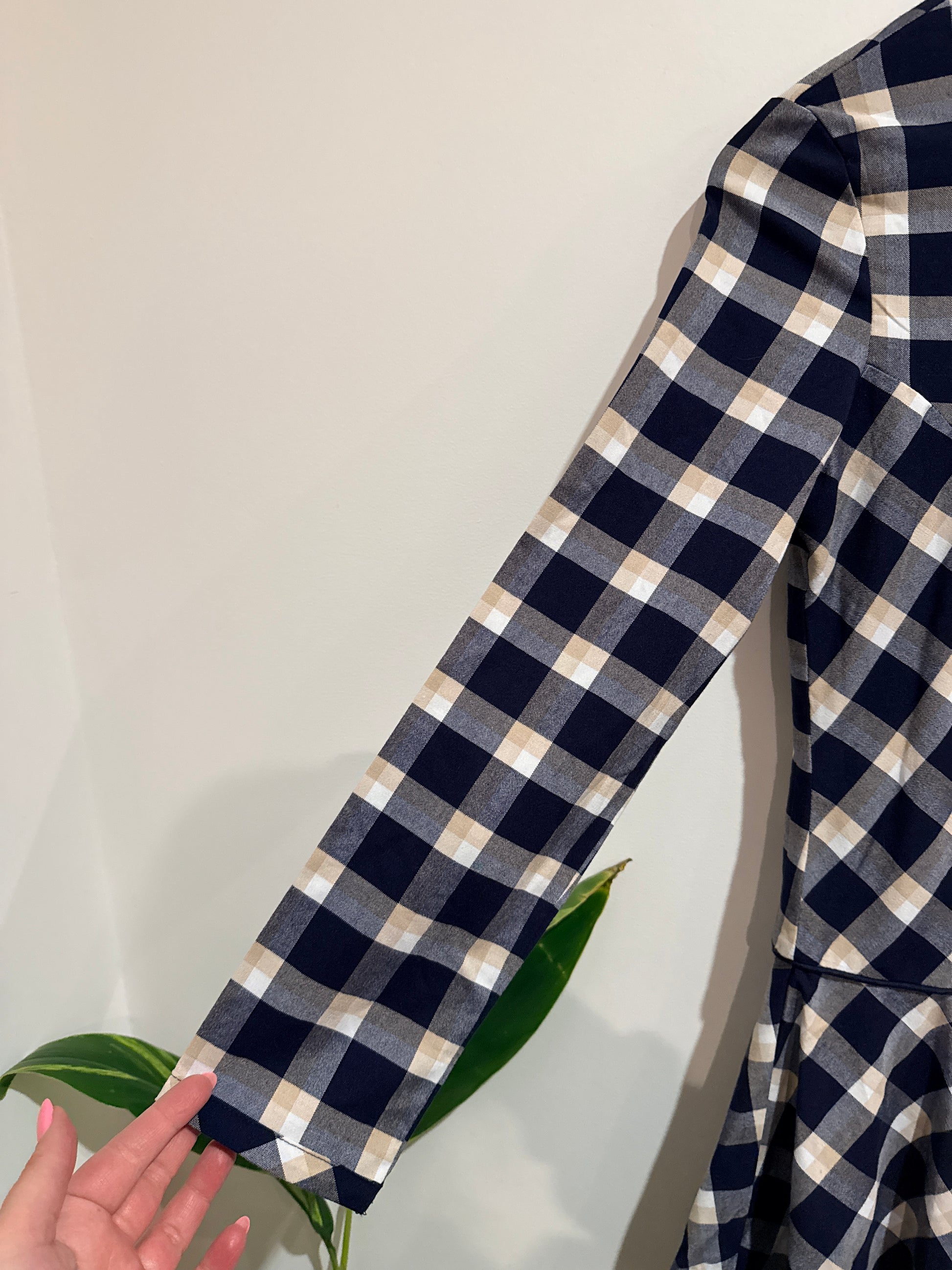 Mayoral Gingham Dress Size 152cm | U/Arm to U/Arm 43cm