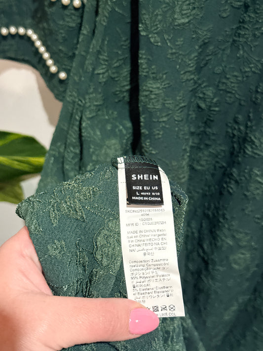 Shein Long-sleeved Dress Size L | U/Arm to U/Arm 50cm