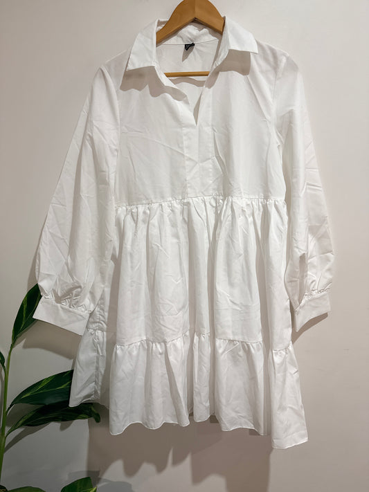 Shein Tiered Mini Dress Size M