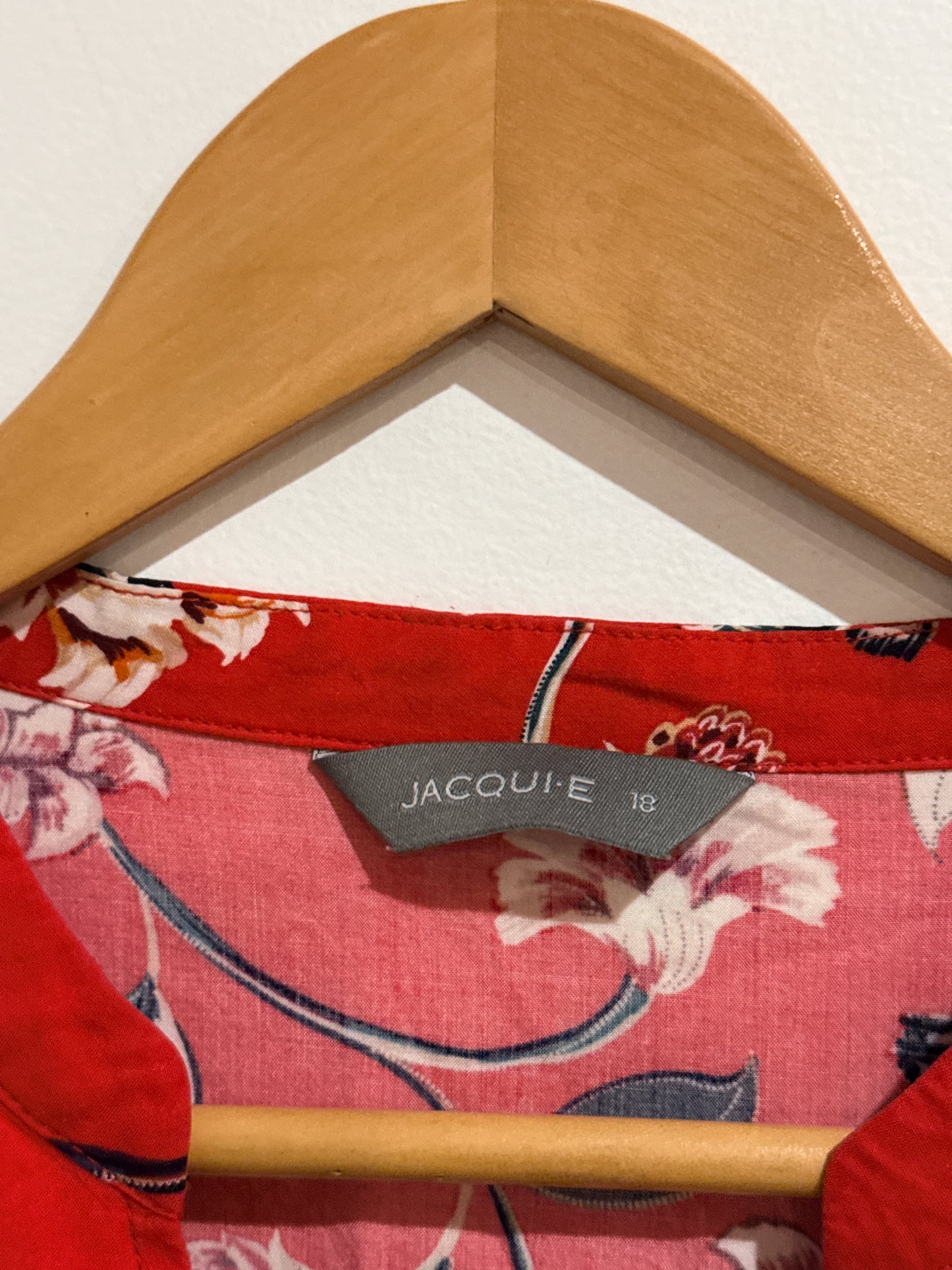 Brad: Jacqui.e Floral Print Dress Size 18