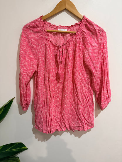 Ella J 3/4 Sleeve Shirt Size 12