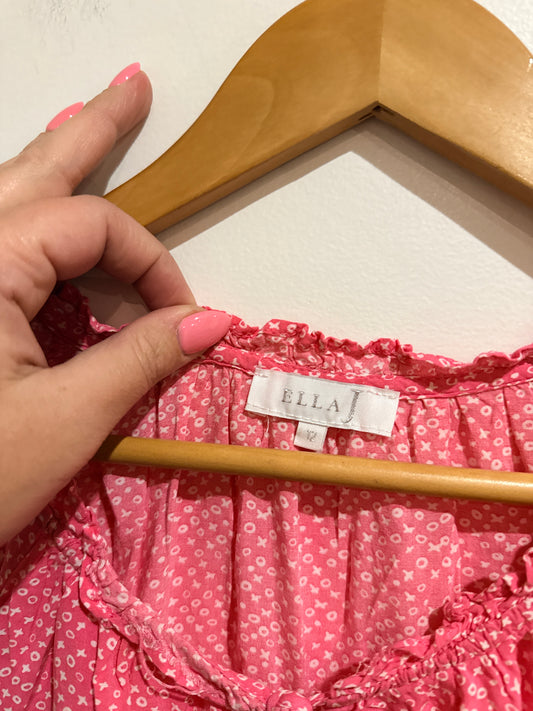 Ella J 3/4 Sleeve Shirt Size 12