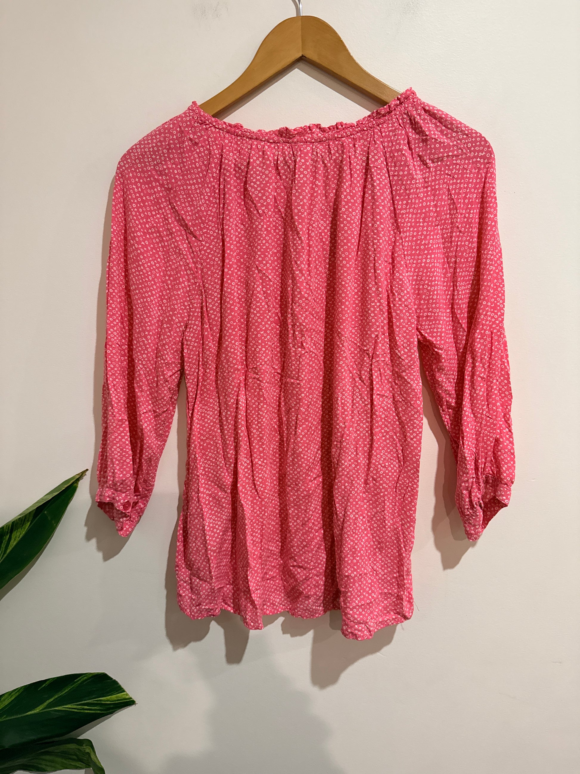 Ella J 3/4 Sleeve Shirt Size 12