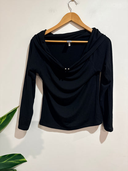 Anko Cowl Neck Long-sleeve Top Size 16