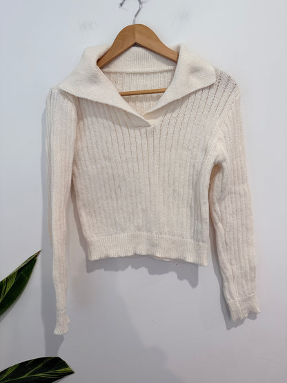 Shein Ribbed Knit Sweater Size 36