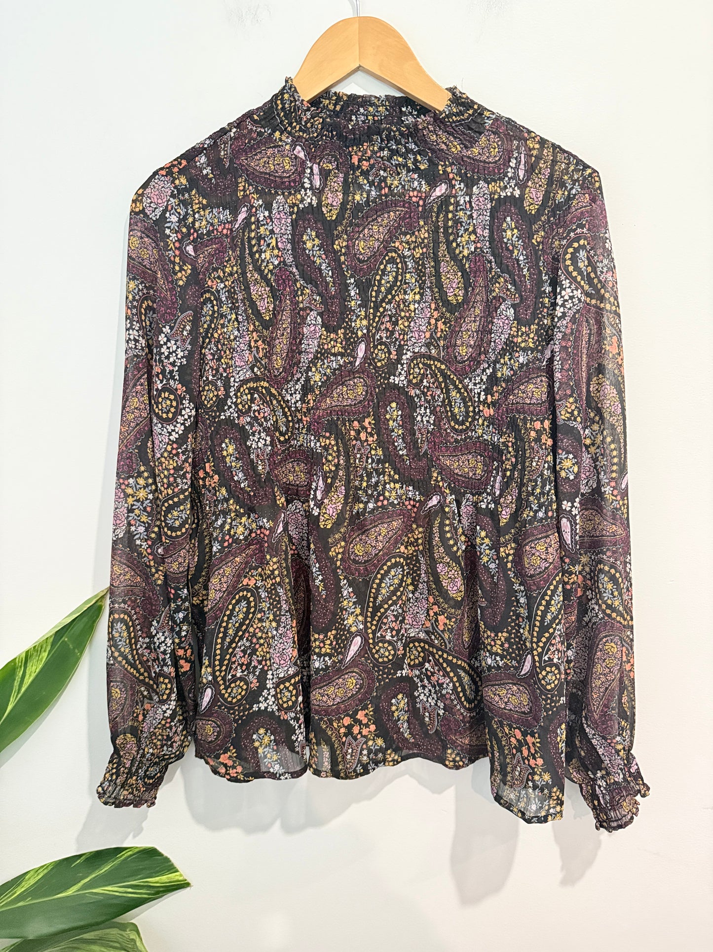 Anko Paisley Pattern Shirt Size 12