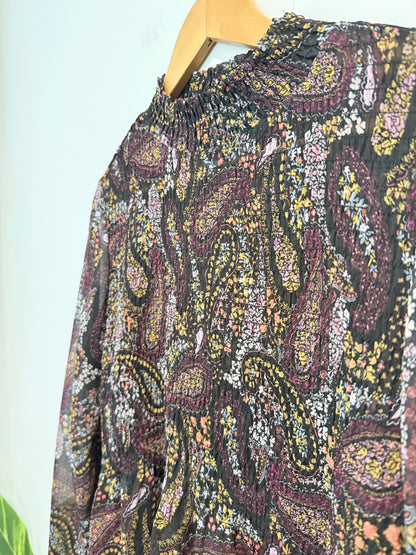 Anko Paisley Pattern Shirt Size 12