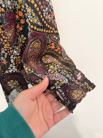 Anko Paisley Pattern Shirt Size 12