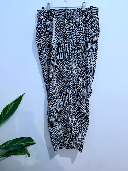Joanna Morgan Patterned Harem Pants Size 12