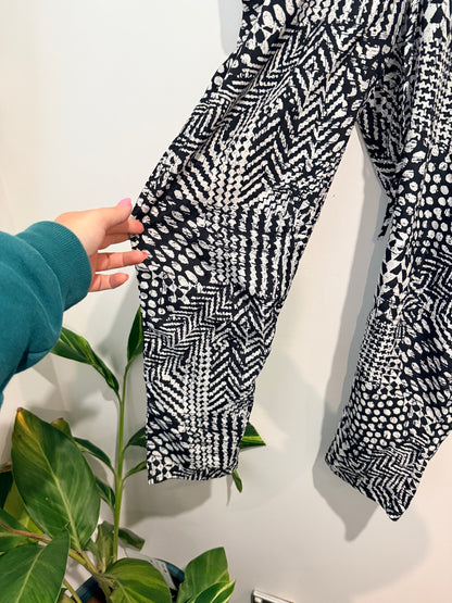 Joanna Morgan Patterned Harem Pants Size 12