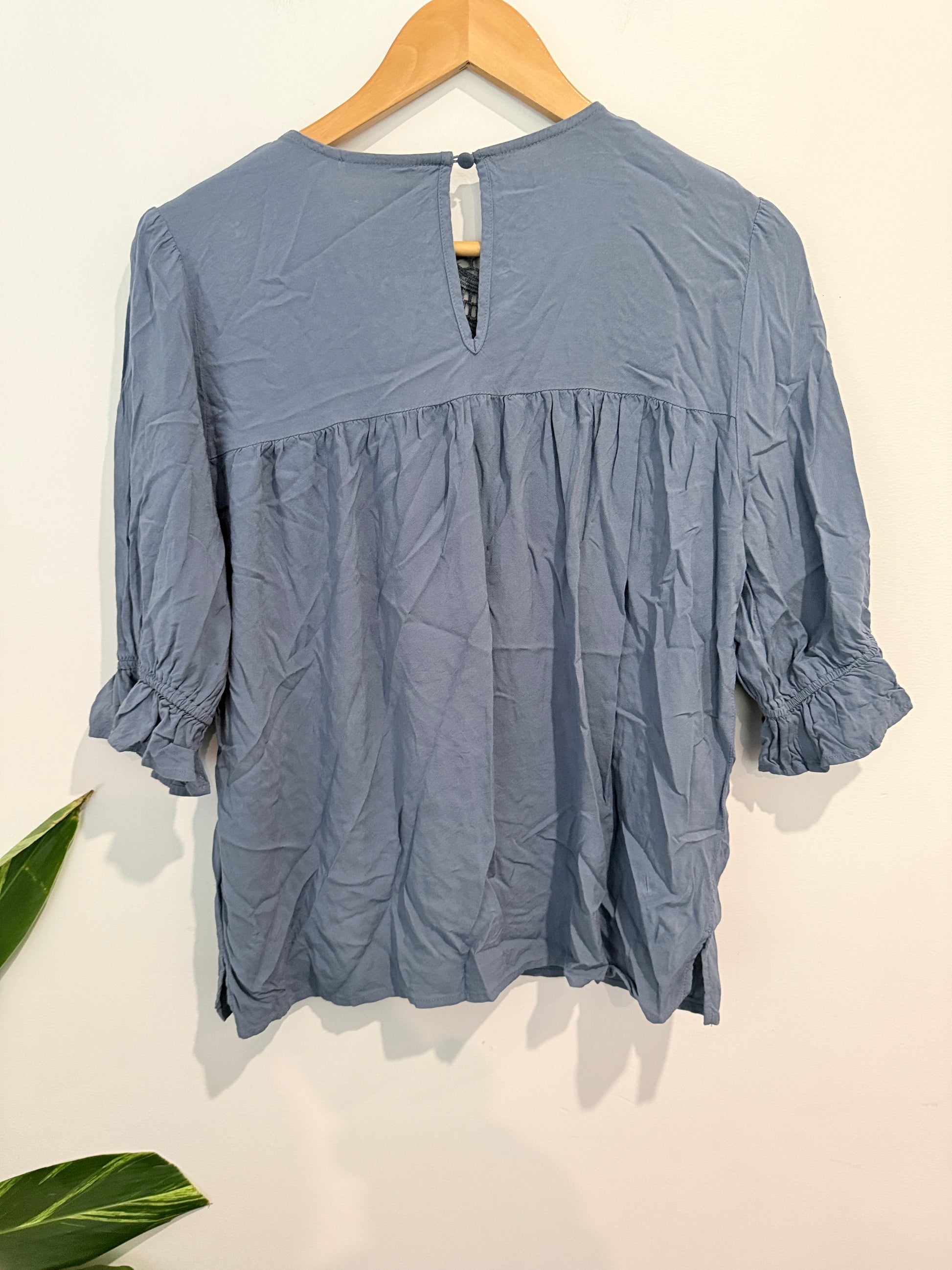 Jeanswest Peasant Shirt Size 10