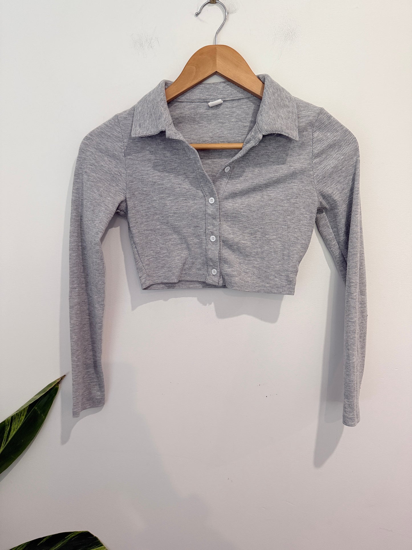 Shein Teen Ribbed Cropped Top Size 158