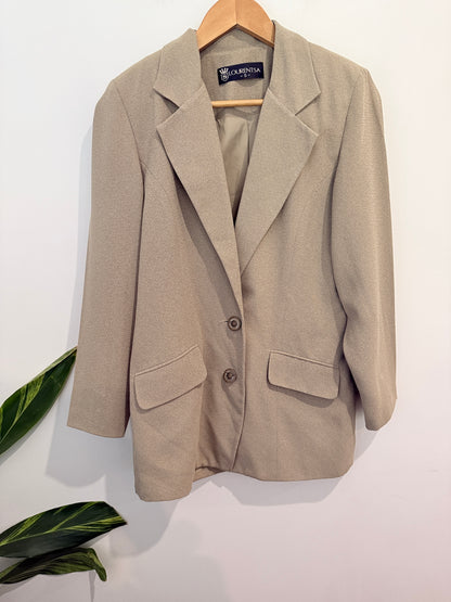 Lourentsa Tweed Blazer Size S | U/Arm to U/Arm 45cm