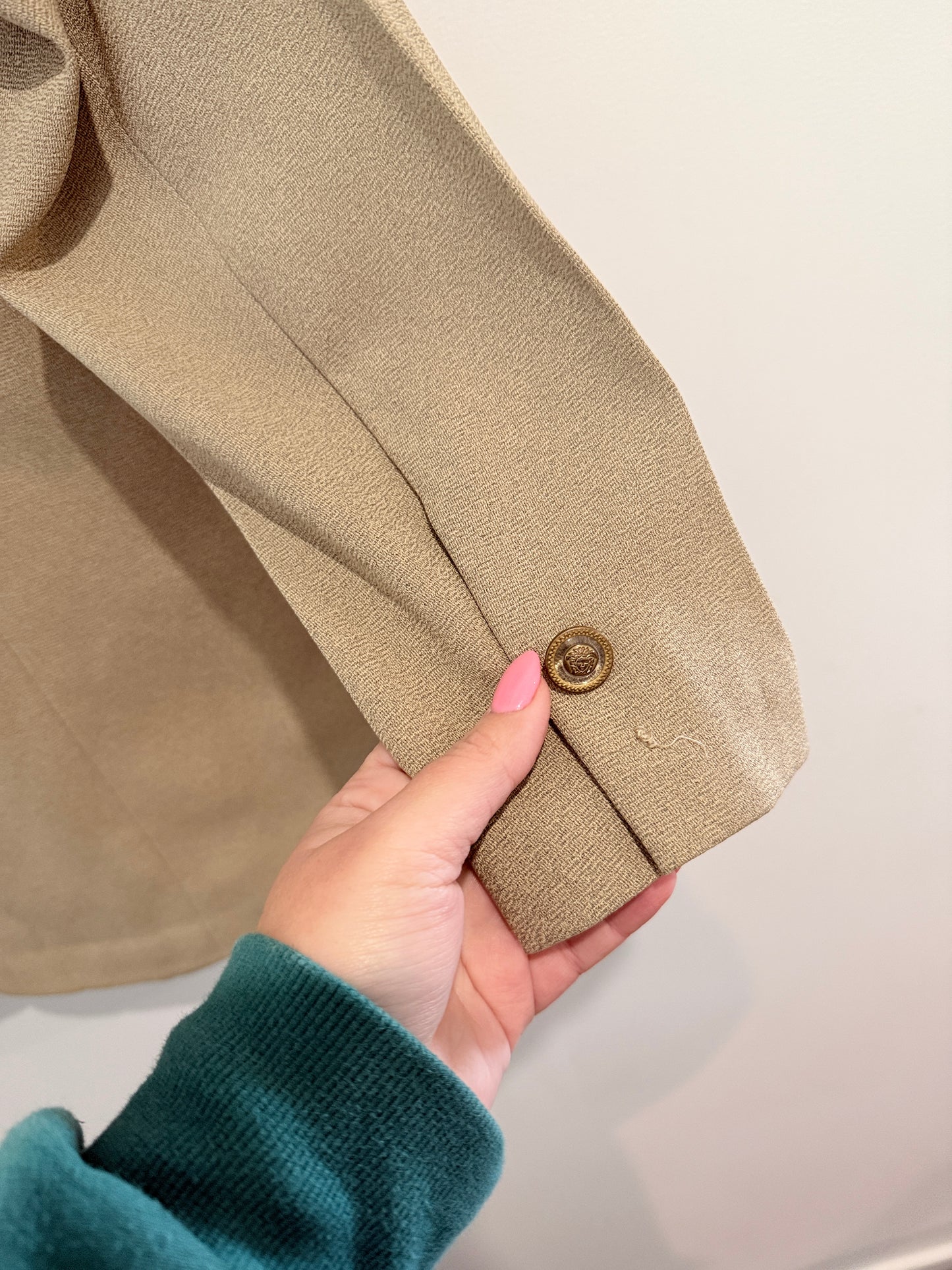 Lourentsa Tweed Blazer Size S | U/Arm to U/Arm 45cm