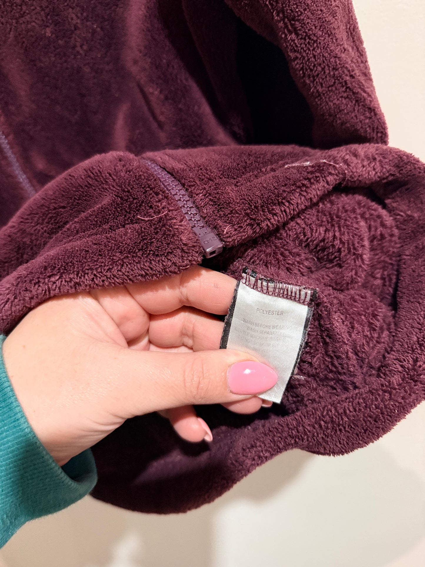 Pick A Berry Full-zip Fleece Jacket Size S