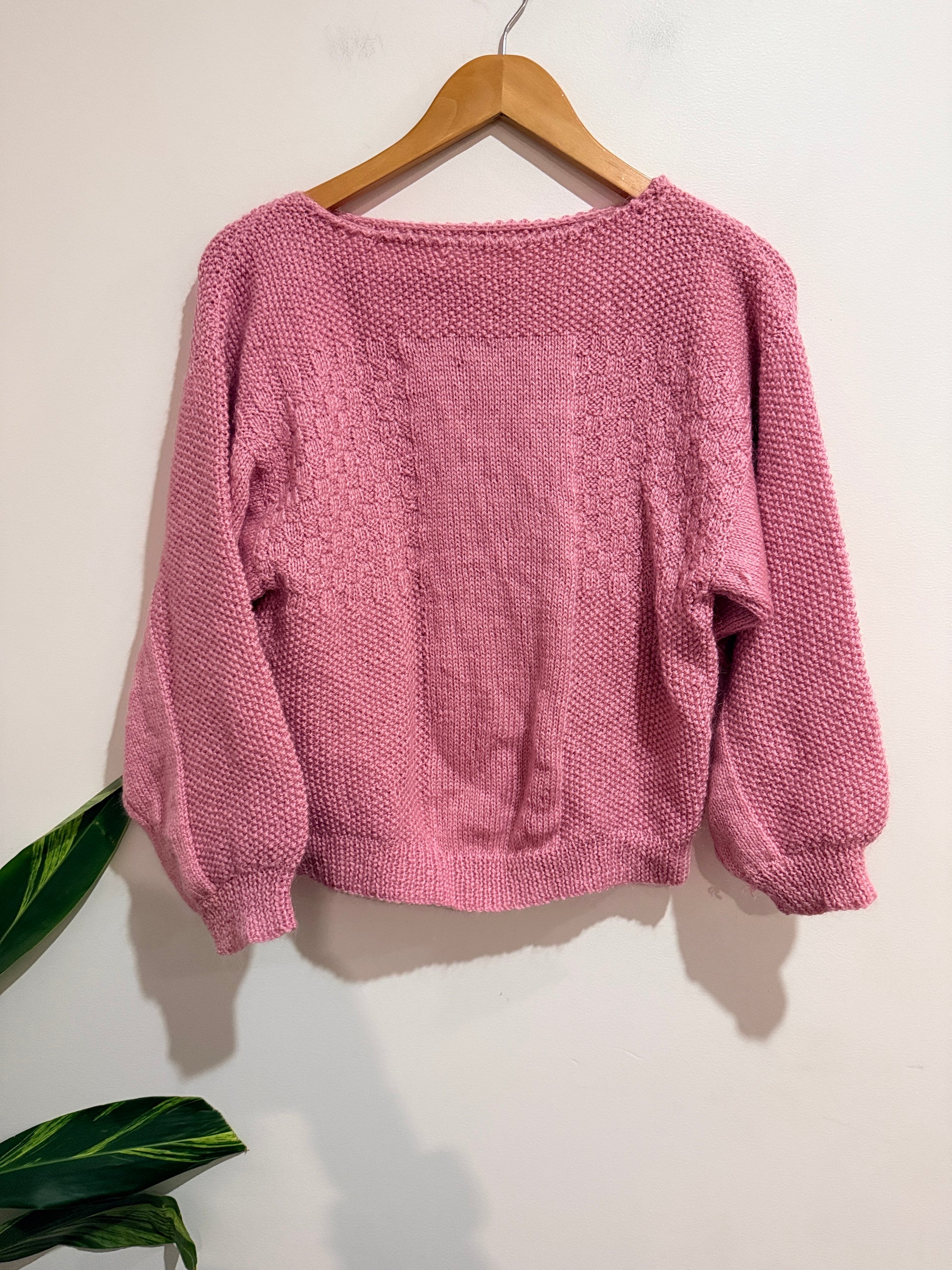 Brand Unknown Knit Sweater Size U/Arm to U/Arm 46cm | L 52cm