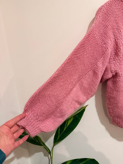Brand Unknown Knit Sweater Size U/Arm to U/Arm 46cm | L 52cm