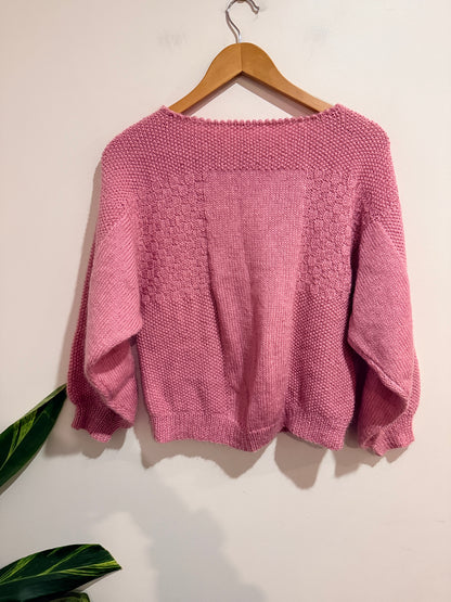 Brand Unknown Knit Sweater Size U/Arm to U/Arm 46cm | L 52cm