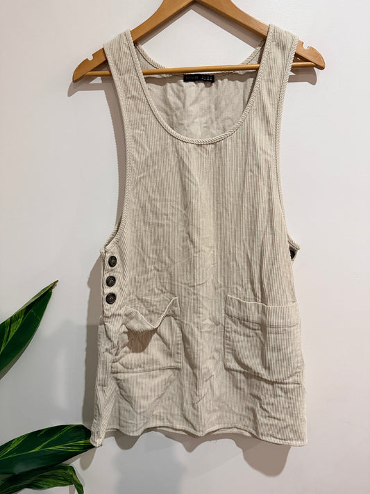 Cotton:on Corduroy Overall Dress Size 10