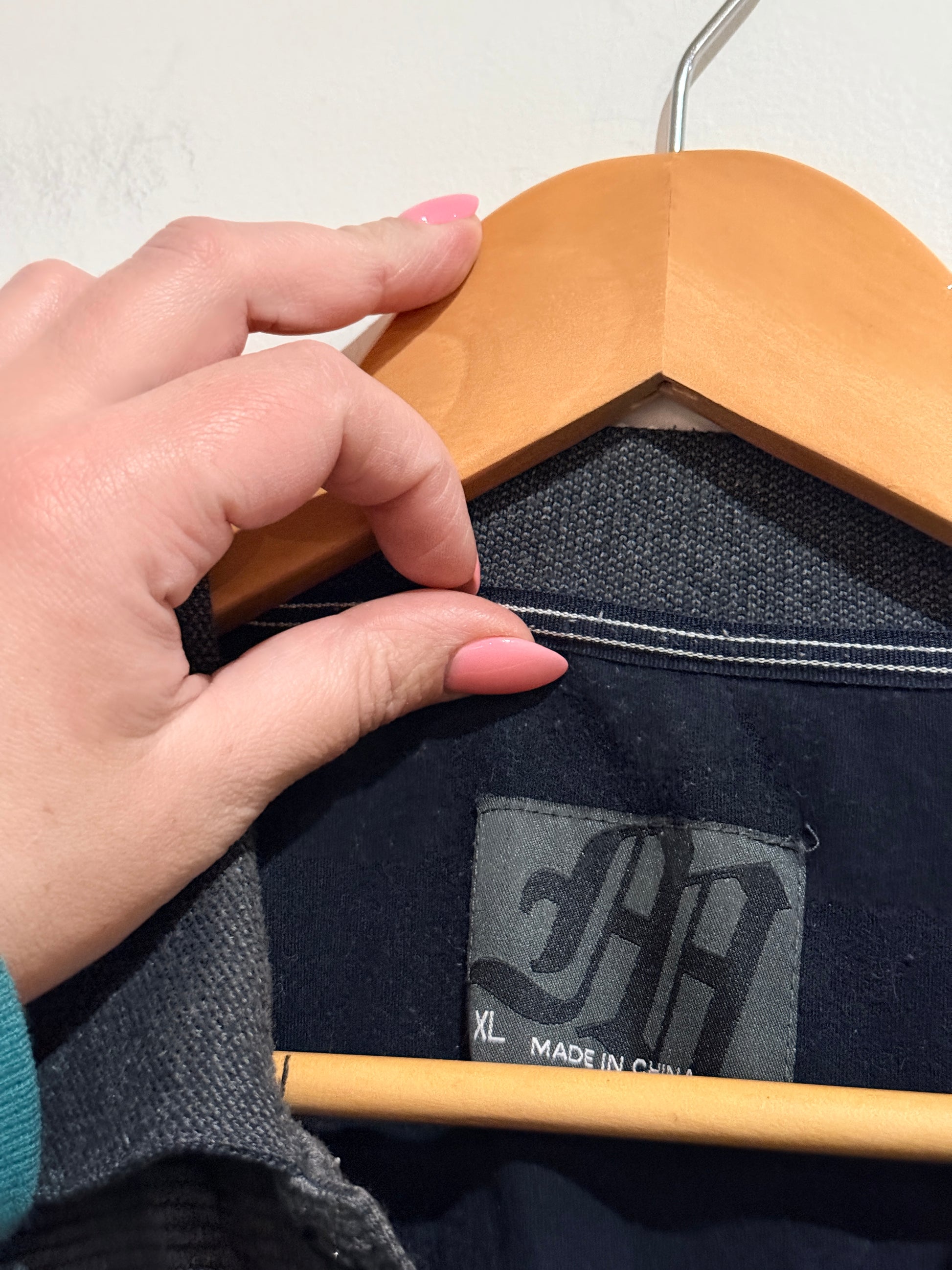 Brand Unknown Long-sleeve Polo Shirt Size XL