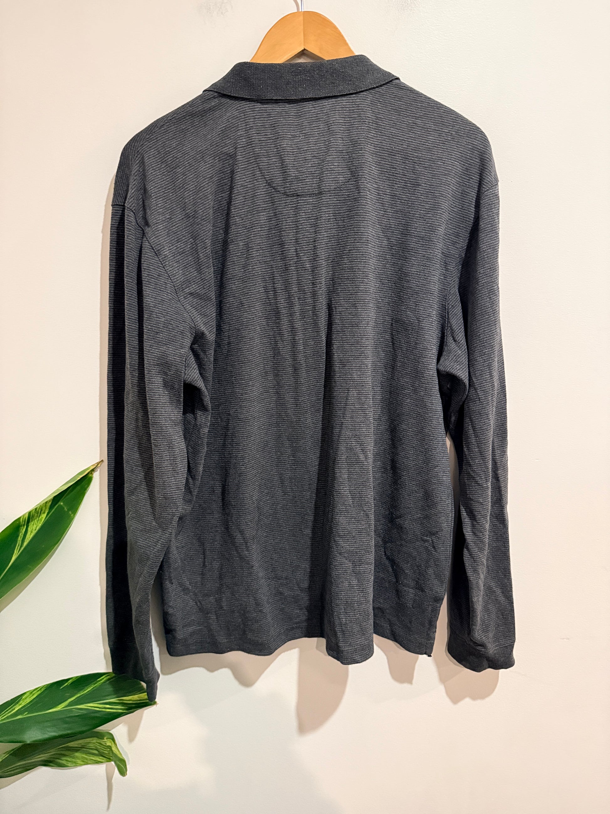 Brand Unknown Long-sleeve Polo Shirt Size XL