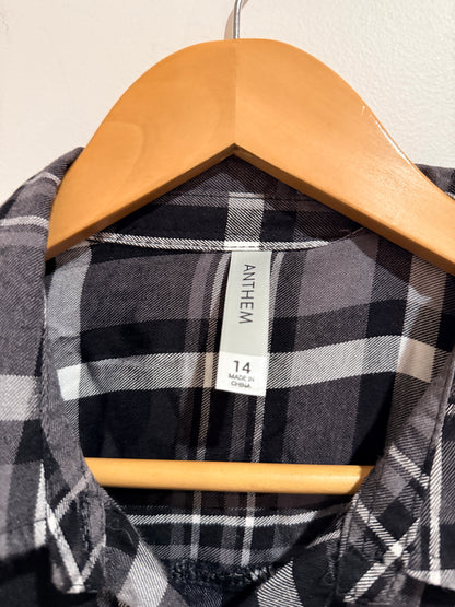 Anthem Flannel Shirt Size 14