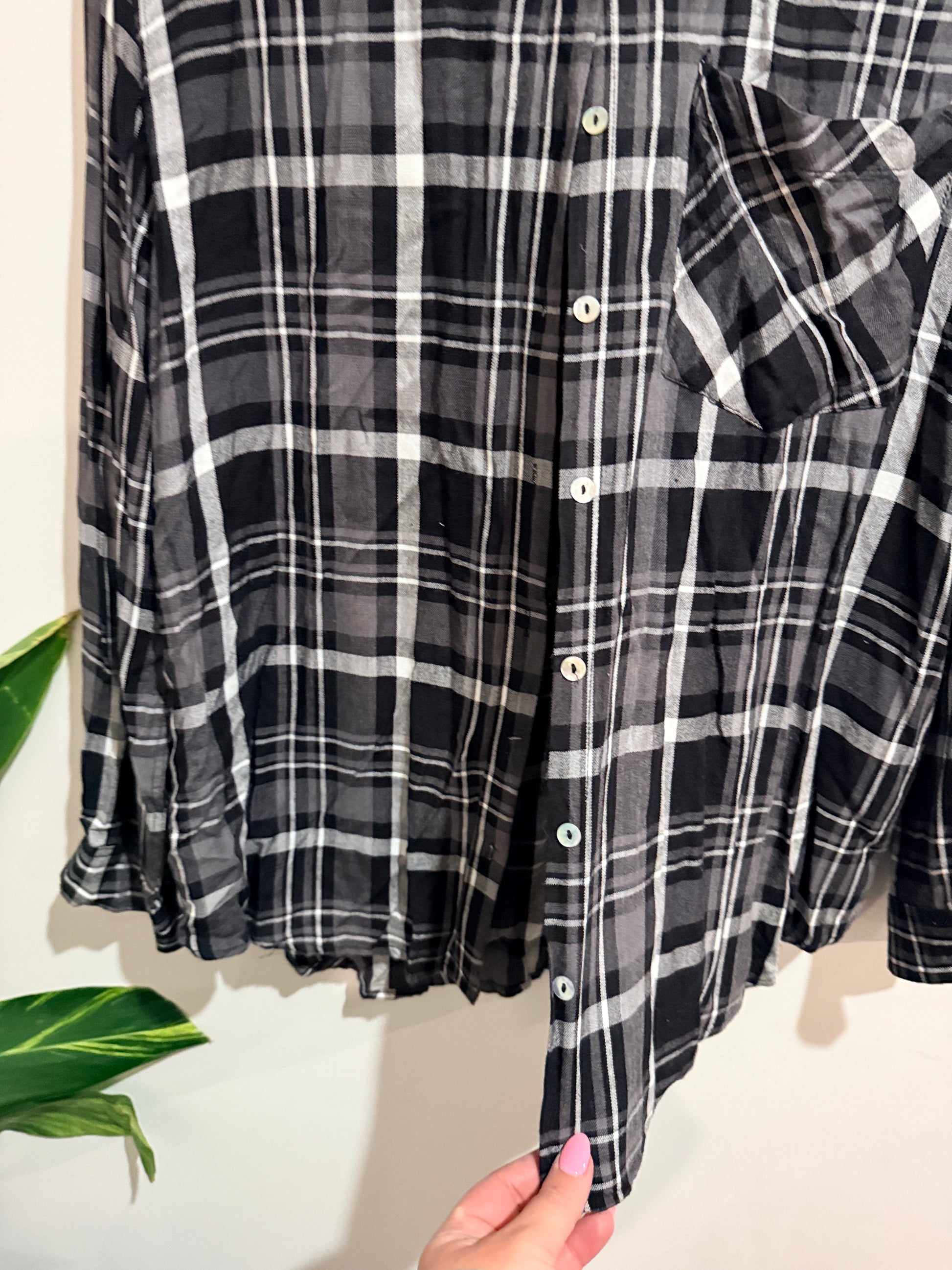 Anthem Flannel Shirt Size 14