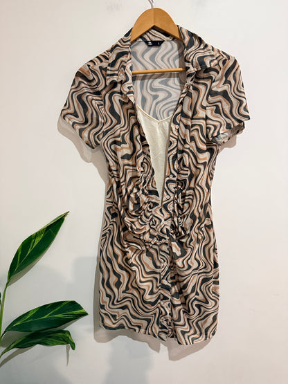 Jay Jays Short-sleeve Dress Size L | U/Arm to U/Arm 50cm