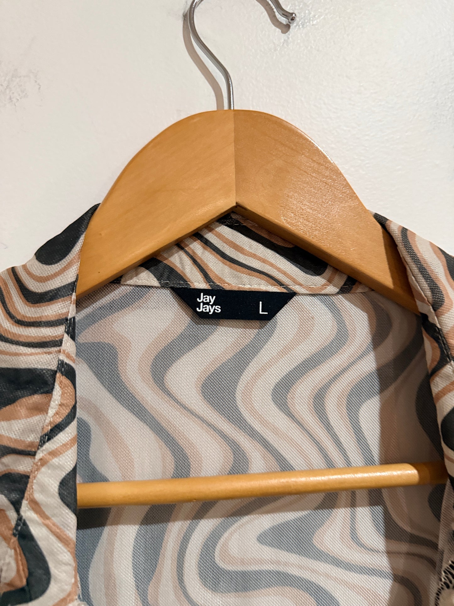 Jay Jays Short-sleeve Dress Size L | U/Arm to U/Arm 50cm