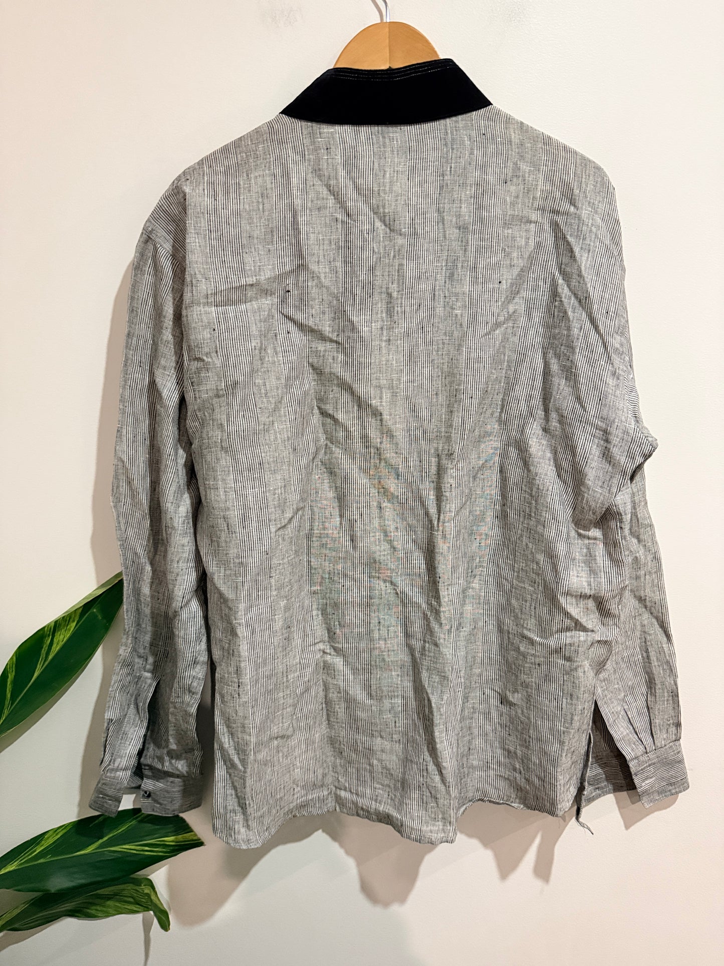 Zillian Striped Long-sleeve Shirt Size XXL