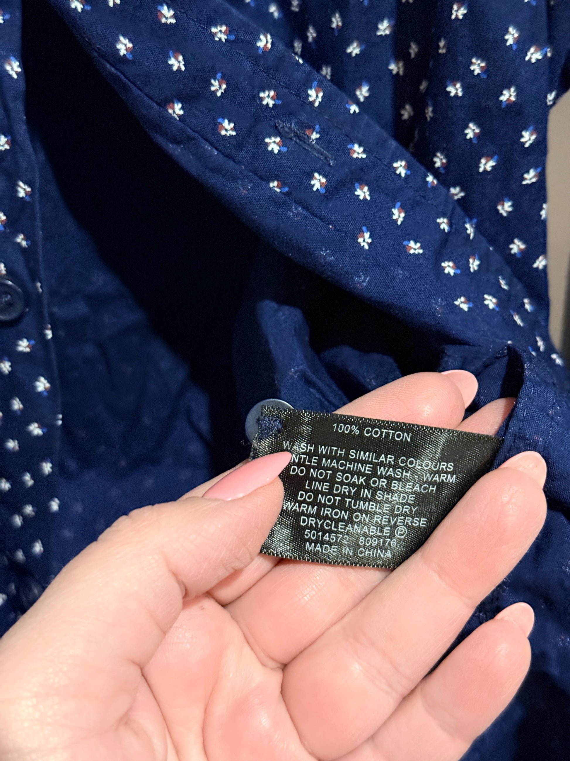 Pilgrim Button-up Top Size S