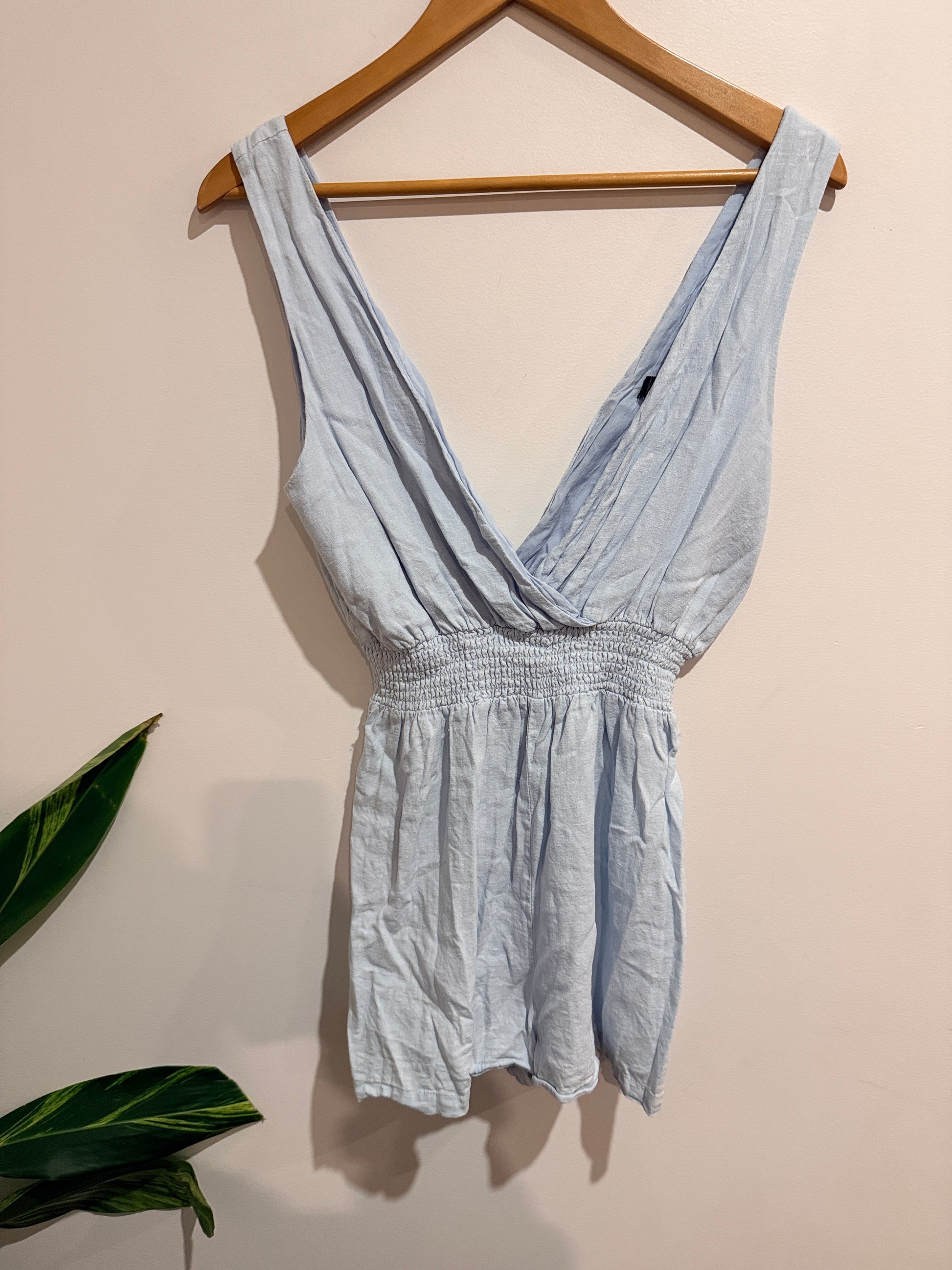 Glassons Linen-blend Romper Size 10