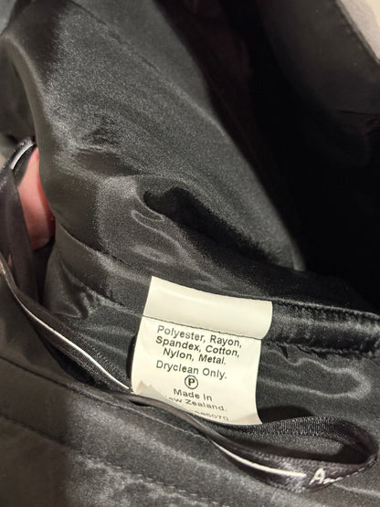 Annah Stretton (NZ Made) Textured Midi Dress Size 12