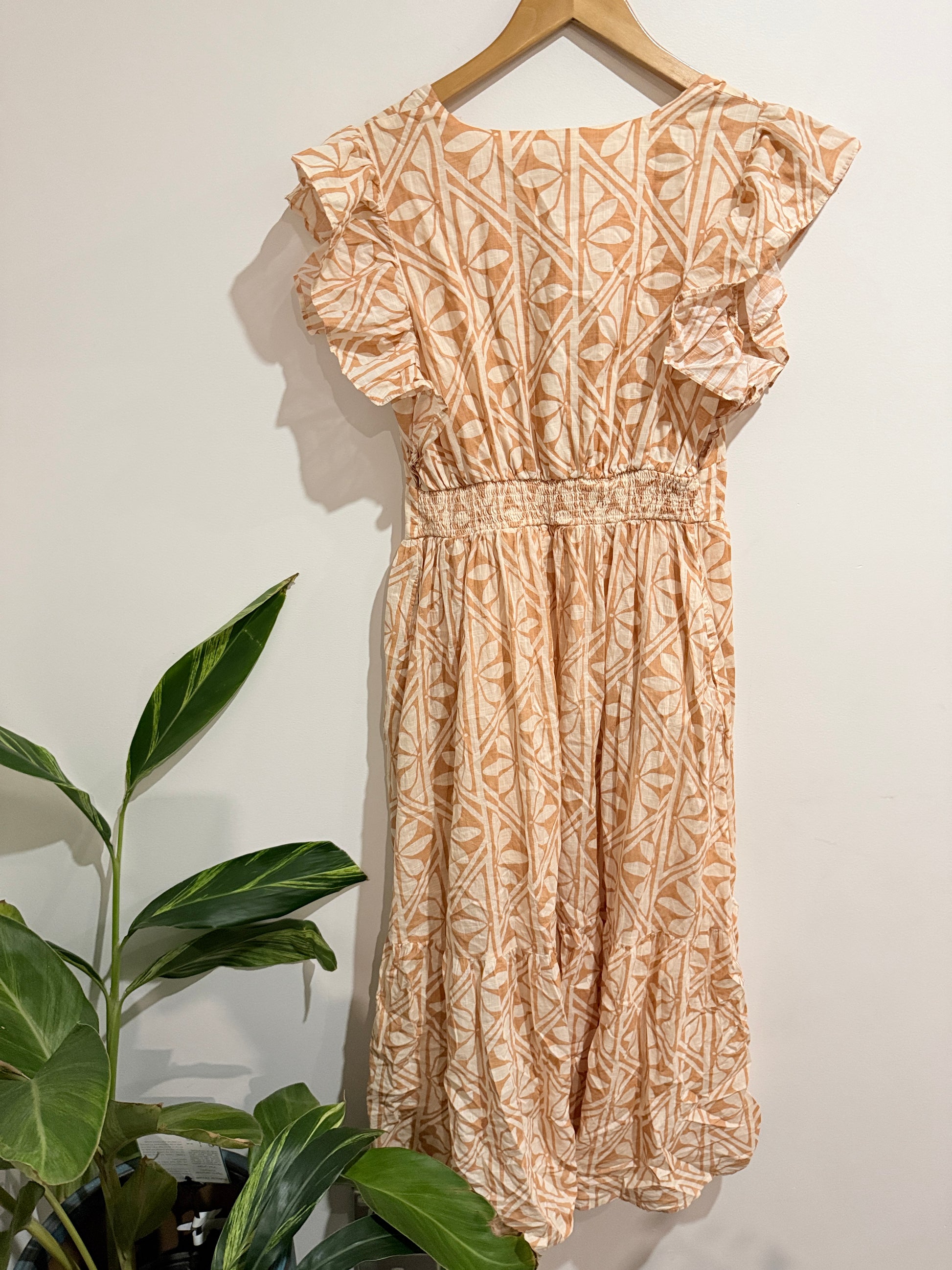 Anko Patterned Midi Dress Size 12