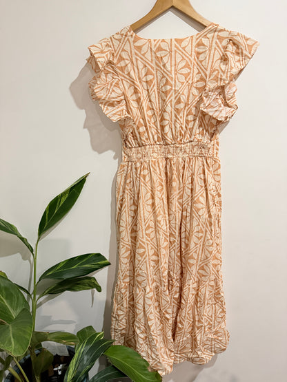 Anko Patterned Midi Dress Size 12